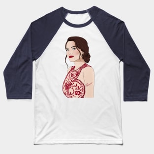 Kat Dennings Baseball T-Shirt